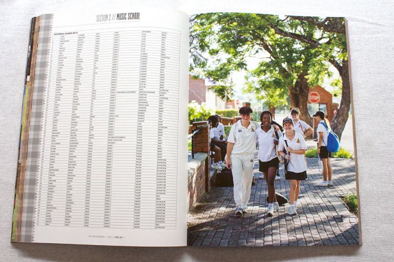 Design Ardour | Art & Design by Robyn Oosthuysen | Publishing | Branding | St Andrews | Kingswood | School Magazines